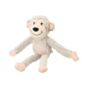 Hondenspeelgoed Minka aap beige 23x12x40cm