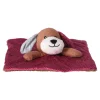 Hondenspeelgoed Nilak plush bruin 26cm