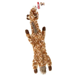 Hondenspeelgoed pluche giraffe 62cm