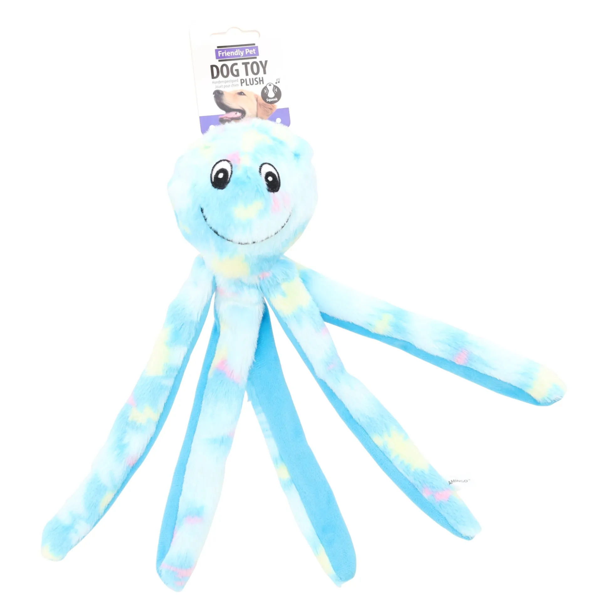 Hondenspeelgoed pluche octopus Paul