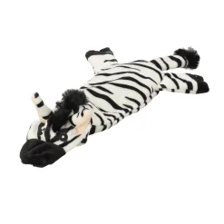 Hondenspeelgoed pluche zebra 32 cm