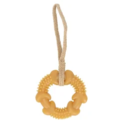 Hondenspeelgoed ring rubber 25,5cm