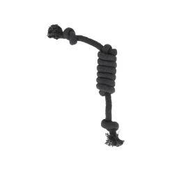 Hondenspeelgoed Ringo trektouw twist grijs 15mm 40cm