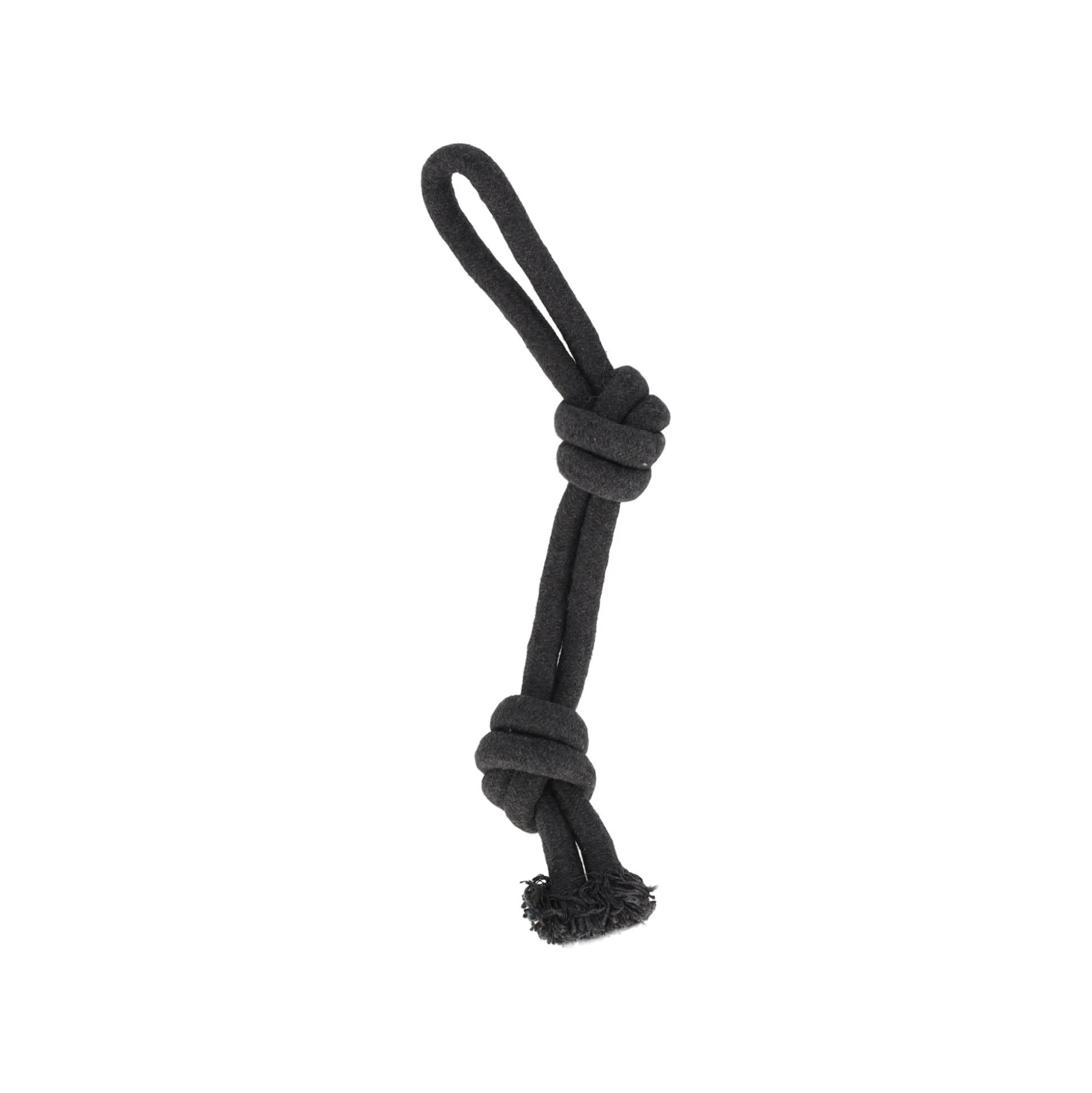 Hondenspeelgoed Ringo trektouw grijs 18mm 45cm