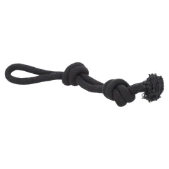 Hondenspeelgoed Ringo trektouw grijs 18mm 45cm