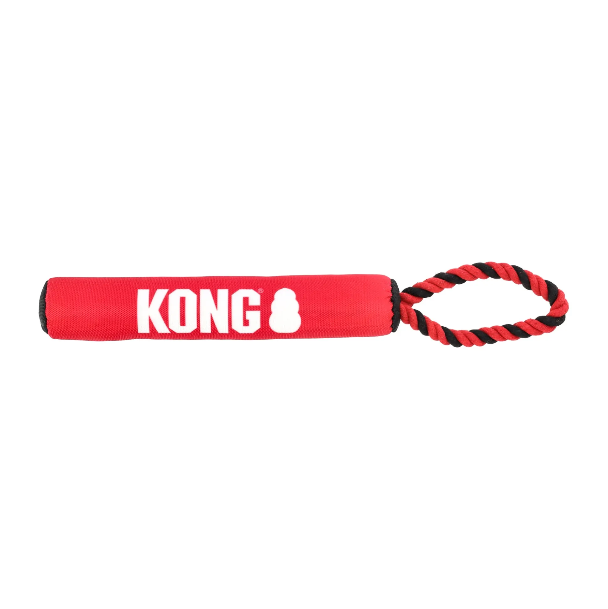 Hondenspeelgoed signature stick met touw Kong