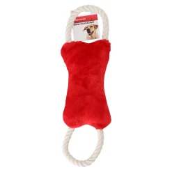 Hondenspeelgoed touw + pluche assorti Frienldy Pet