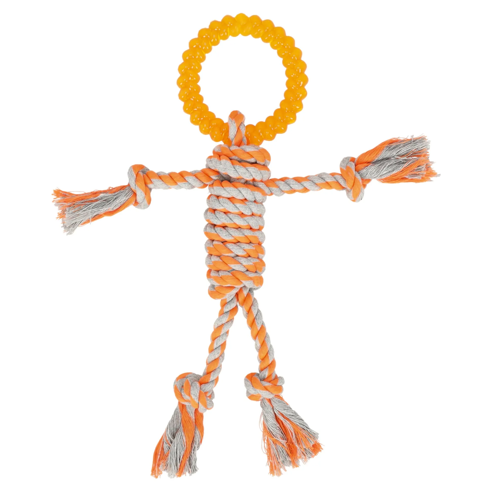 Hondenspeelgoed touw met ring 31 cm