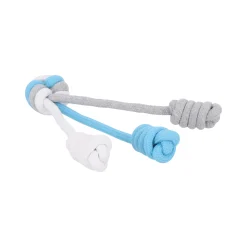 Hondenspeelgoed touwen+bal 22cm