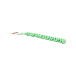 Hondenspeelgoed touw+hendel gr/bl 60cm