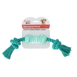 Hondenspeelgoed touw+salami 50cm camo
