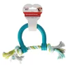 Hondenspeelgoed trektouw rubber 30cm