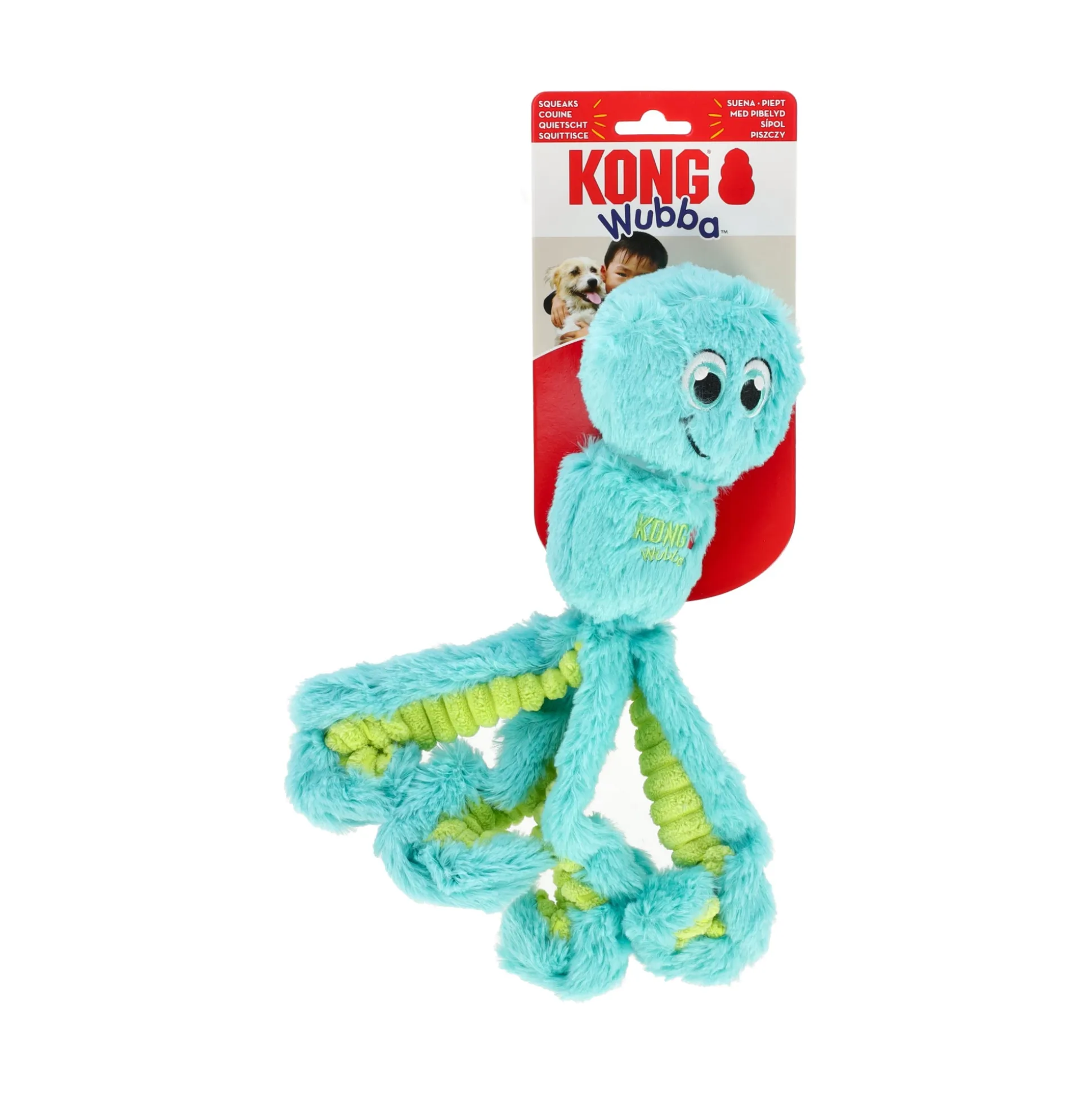 Hondenspeelgoed Wubba octopus L Kong