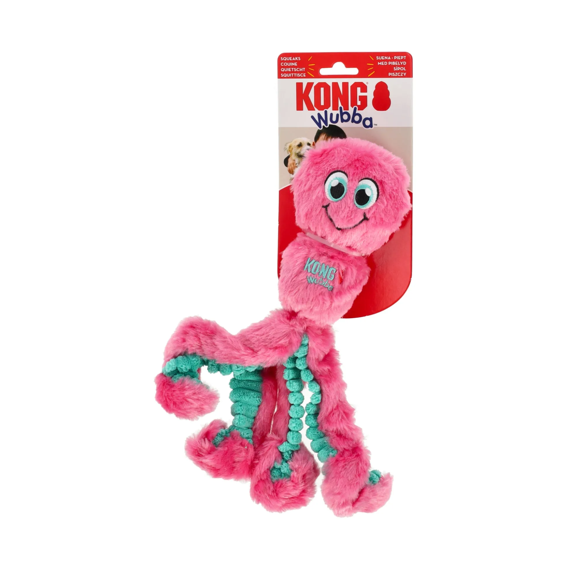 Hondenspeelgoed Wubba octopus L Kong