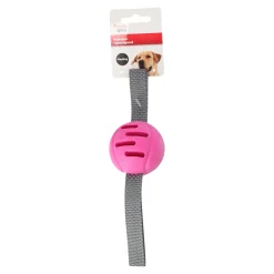 Hondenspeelgoed Xila foam bal fuchsia 29x6,5x6,5cm