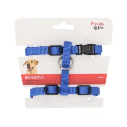 Hondentuig H 10mm 25-35cm blauw FP