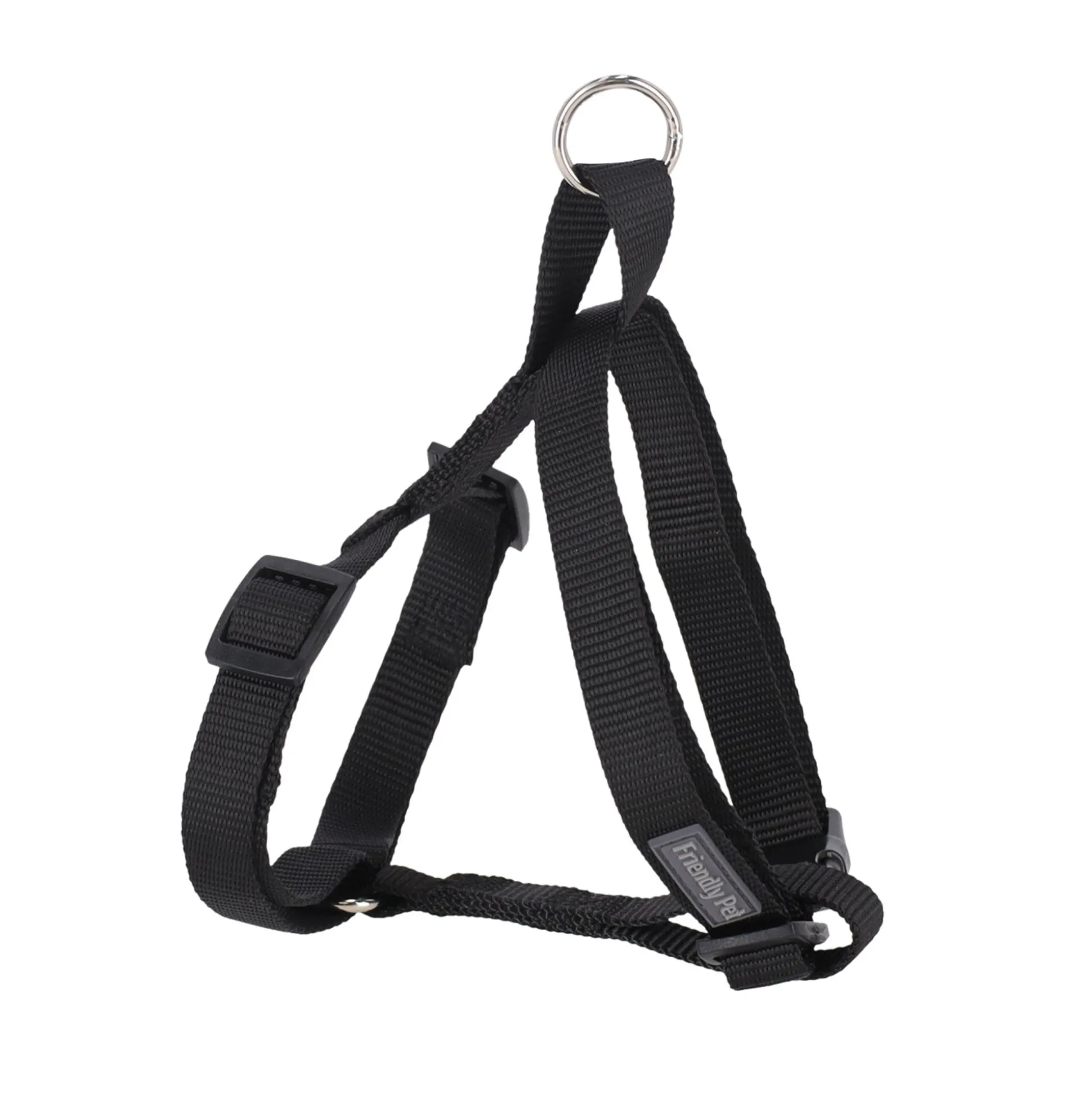 Hondentuig H 10mm 25-35cm zwart FP