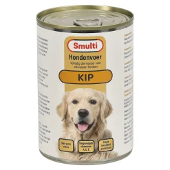 Hondenvoer Blik 410 gram Kip Smulti
