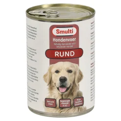 Hondenvoer Blik 410 gram Rund Smulti