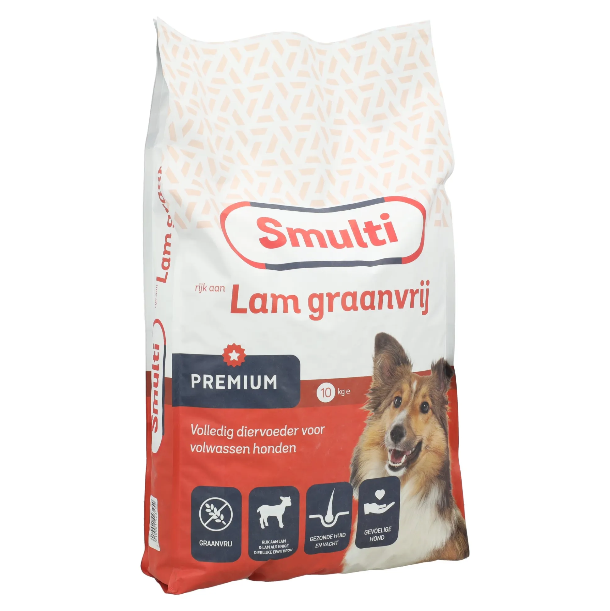 Hondenvoer Premium graanvrij lam 10kg Smulti