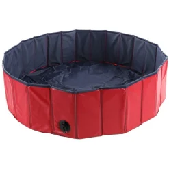Hondenzwembad Doggy Splash blauw/rood 120x30cm