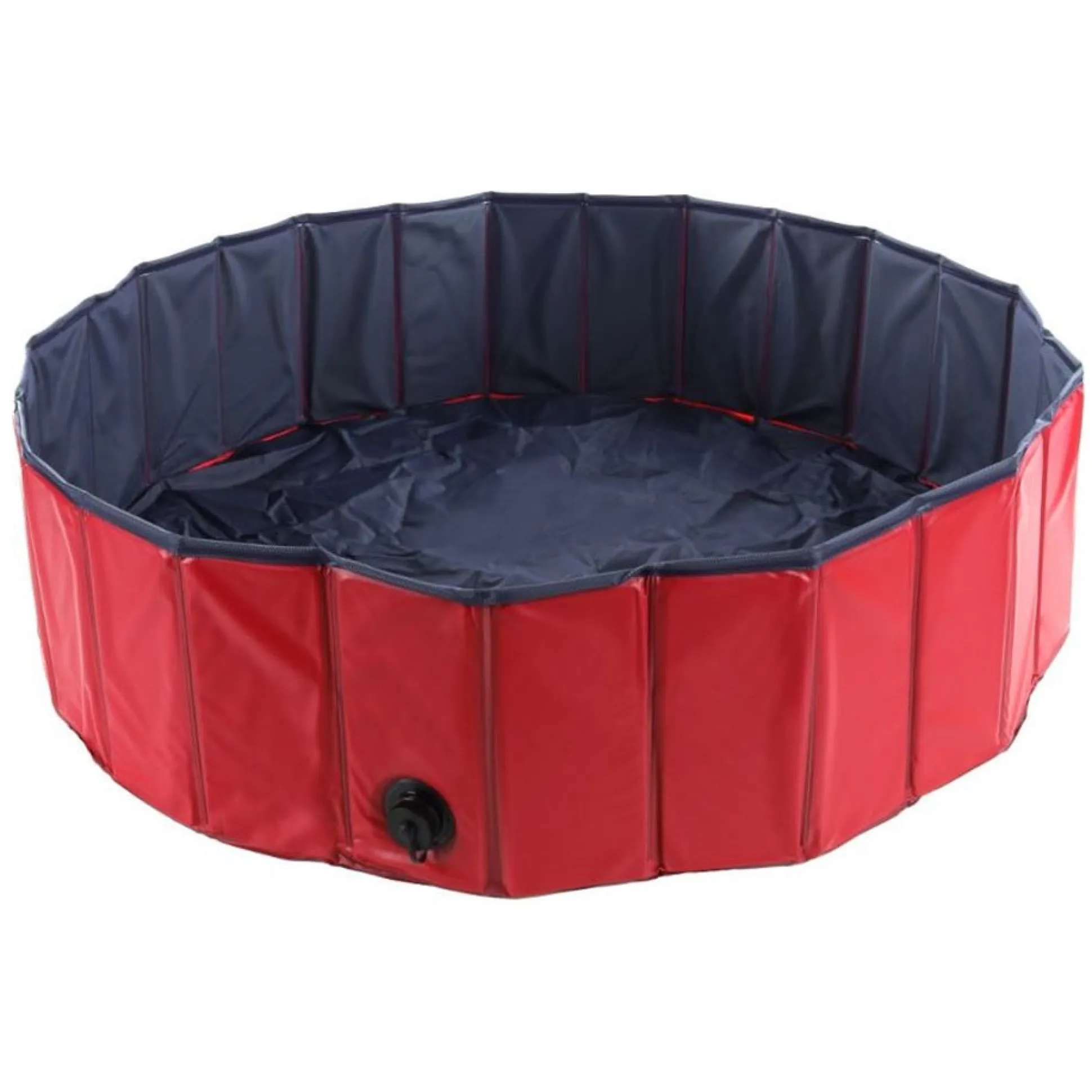 Hondenzwembad Doggy Splash blauw/rood 120x30cm