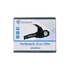 Hoofdlamp pro 700lm oplaadbaar Diamant