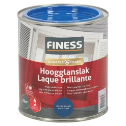 Hoogglans helder blauw 1429 750ml Finess