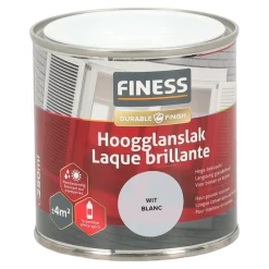 Hoogglans wit 1410 250ml Finess