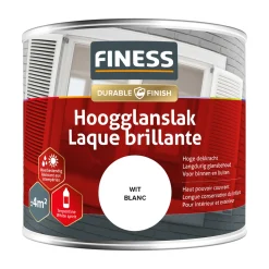 Hoogglans wit 1410 250ml Finess