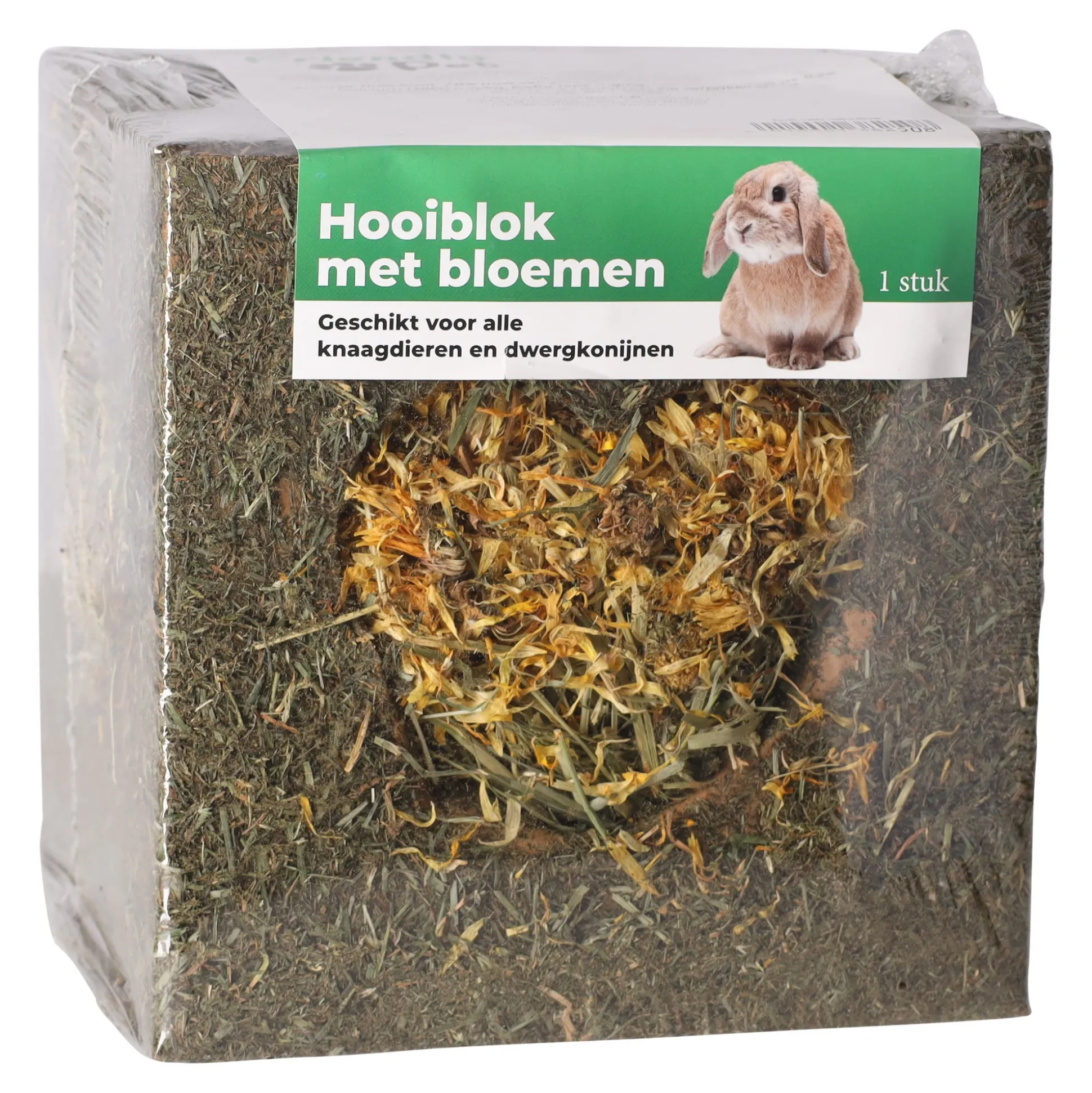 Hooiblok + bloemen 450gr Friendly Pet