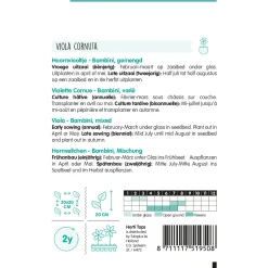 Hoornviooltjes Bambini mix