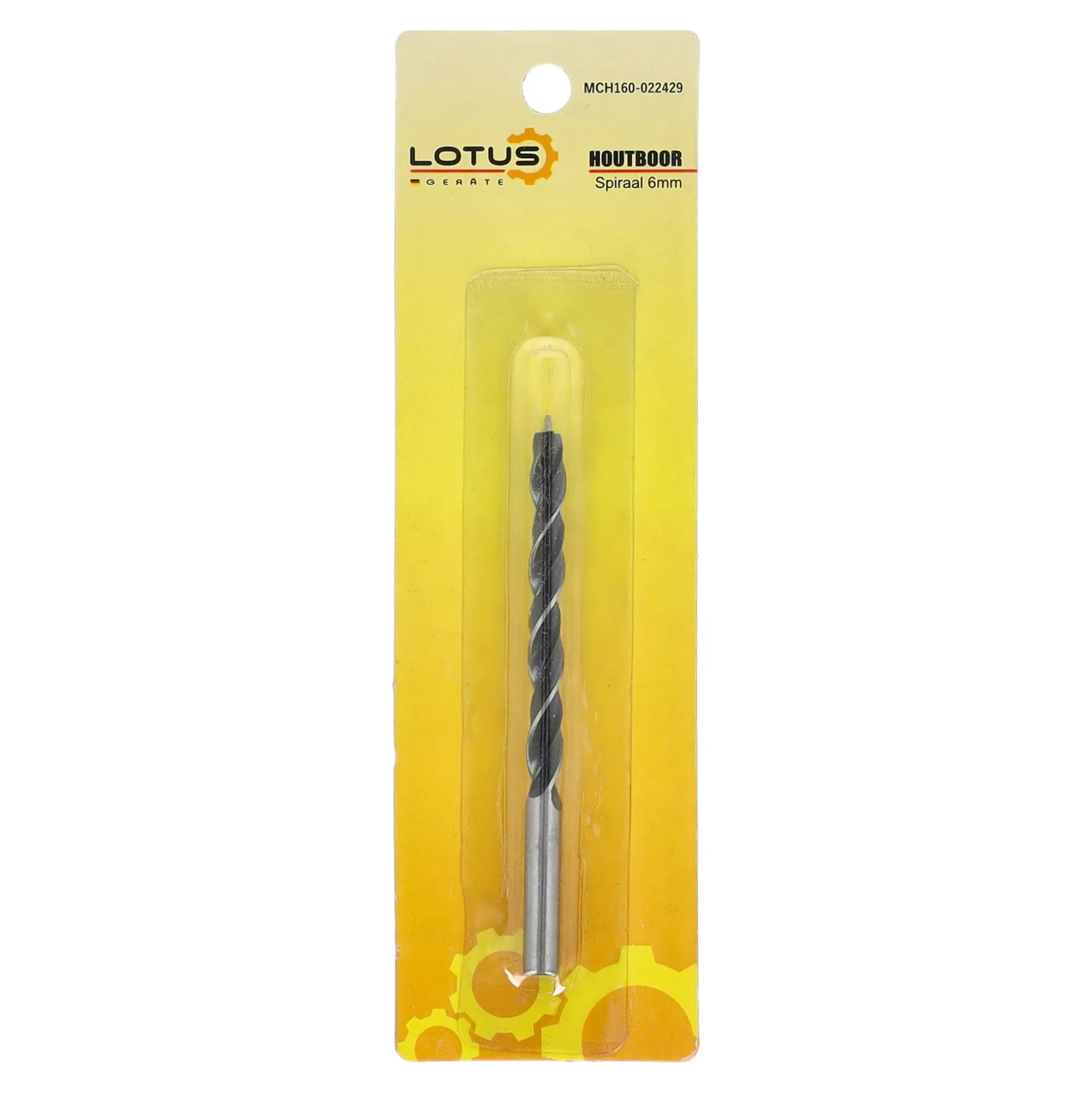 Houtboor spiraal 6 mm Lotus
