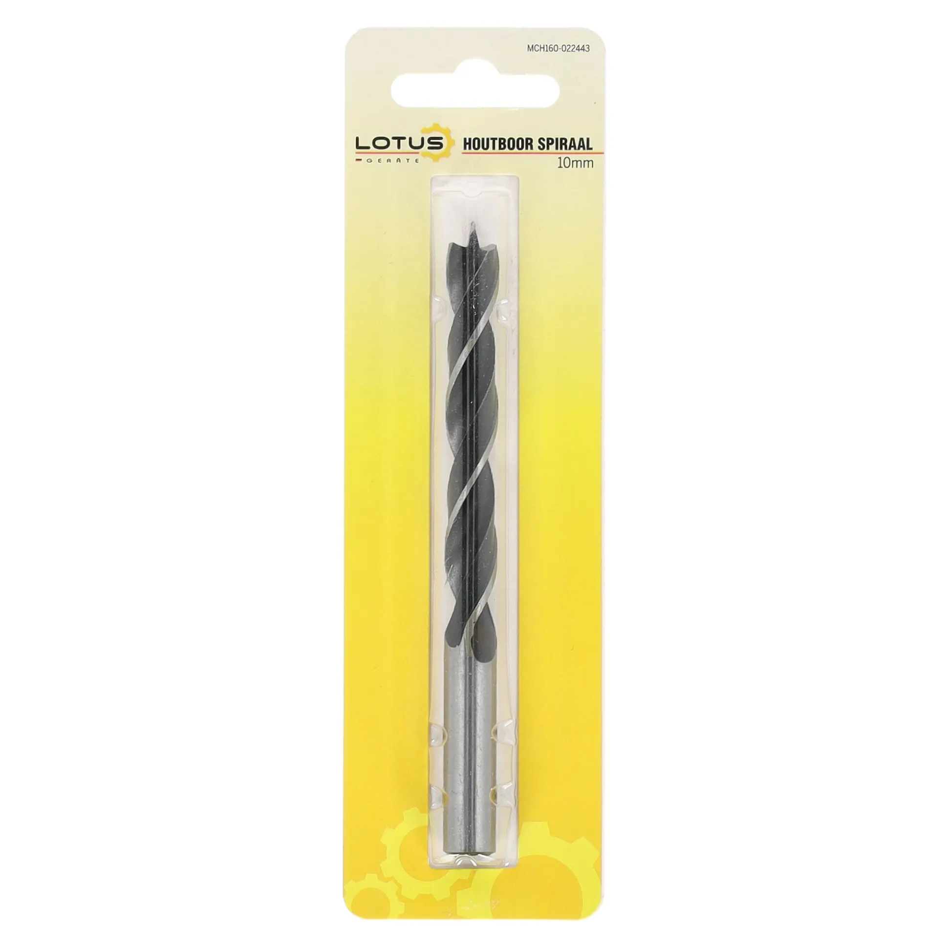 Houtboor spiraal 10 mm Lotus