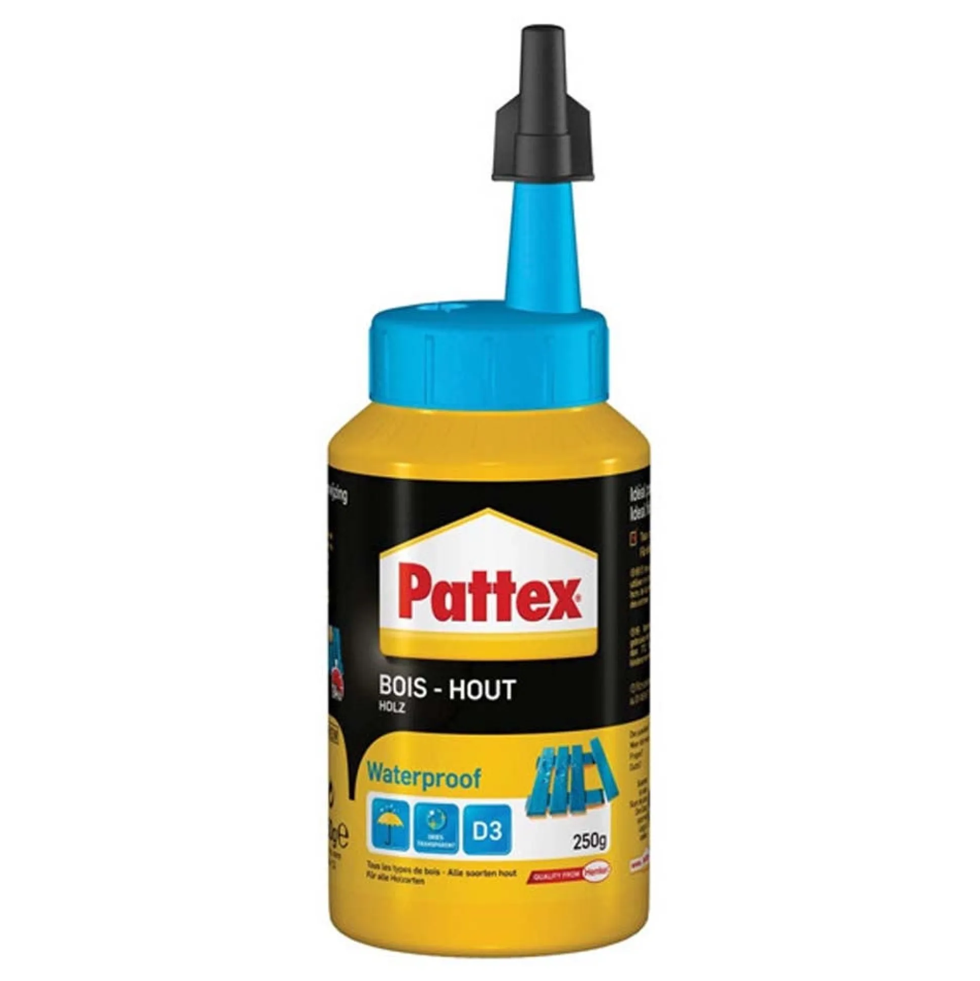 Houtlijm waterproof 250G Pattex
