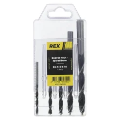 Houtspiraalboor beaver 5-delig Cas Rex