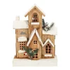 Huis kerst 33 cm 10 LED