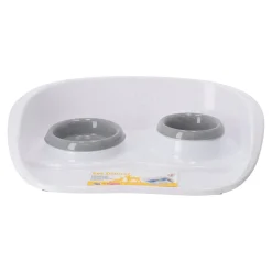 Huisdier dinner set grey