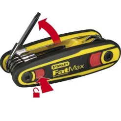 Inbussleutelset 8-delig lock Fatmax