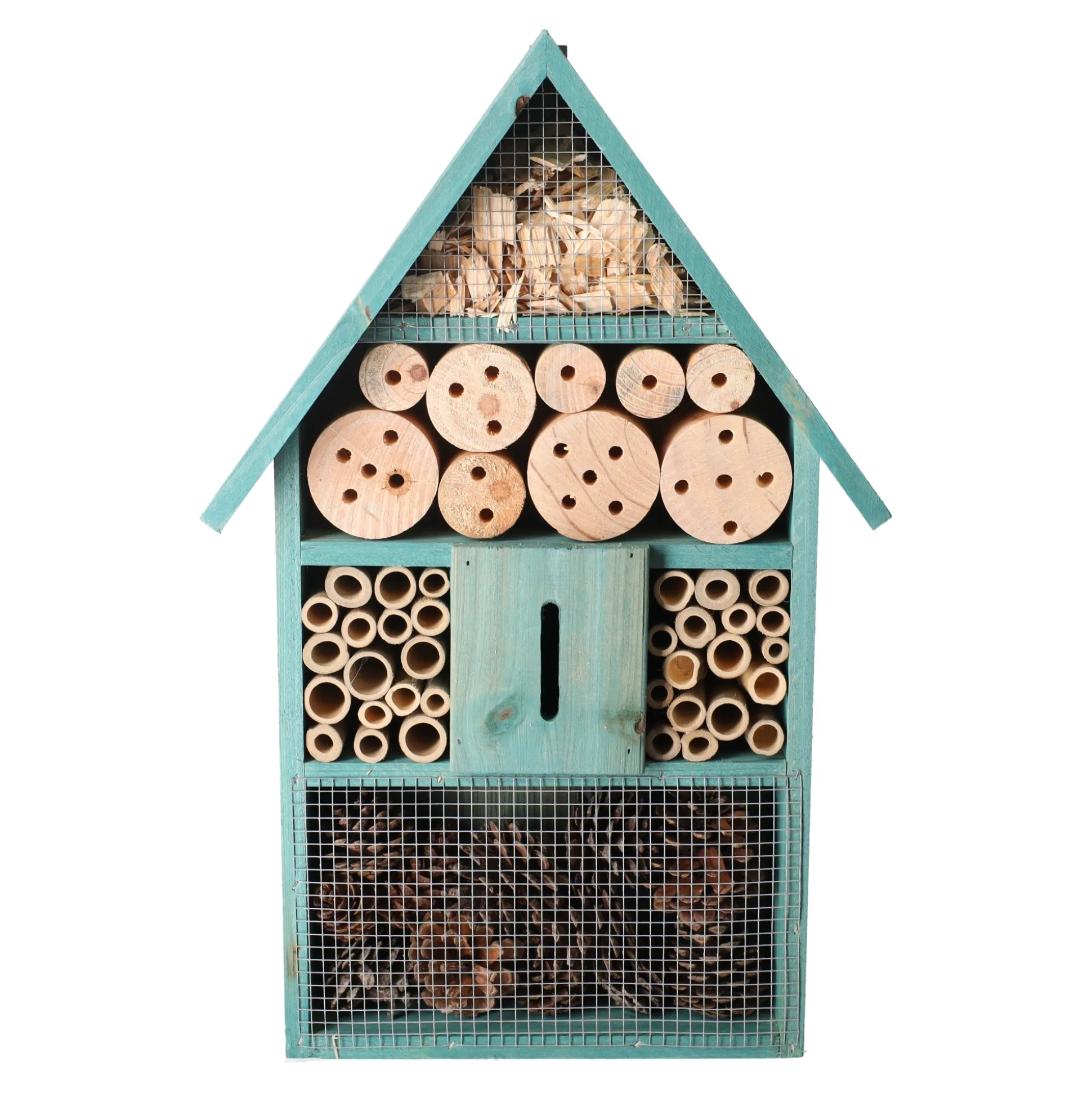 Insectenhotel 31 x 10 x 48 cm boomklever kleur
