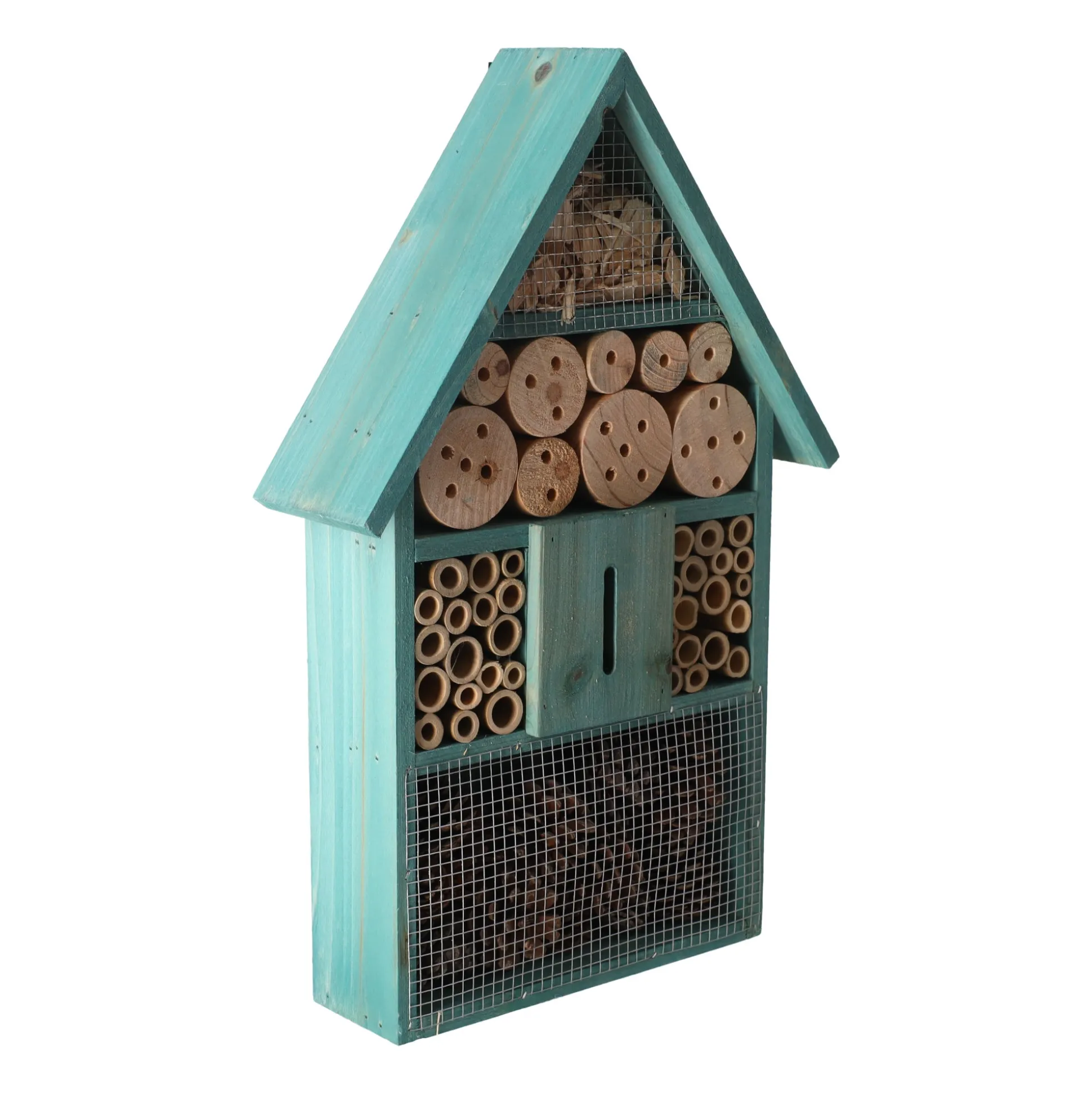 Insectenhotel 31 x 10 x 48 cm boomklever kleur