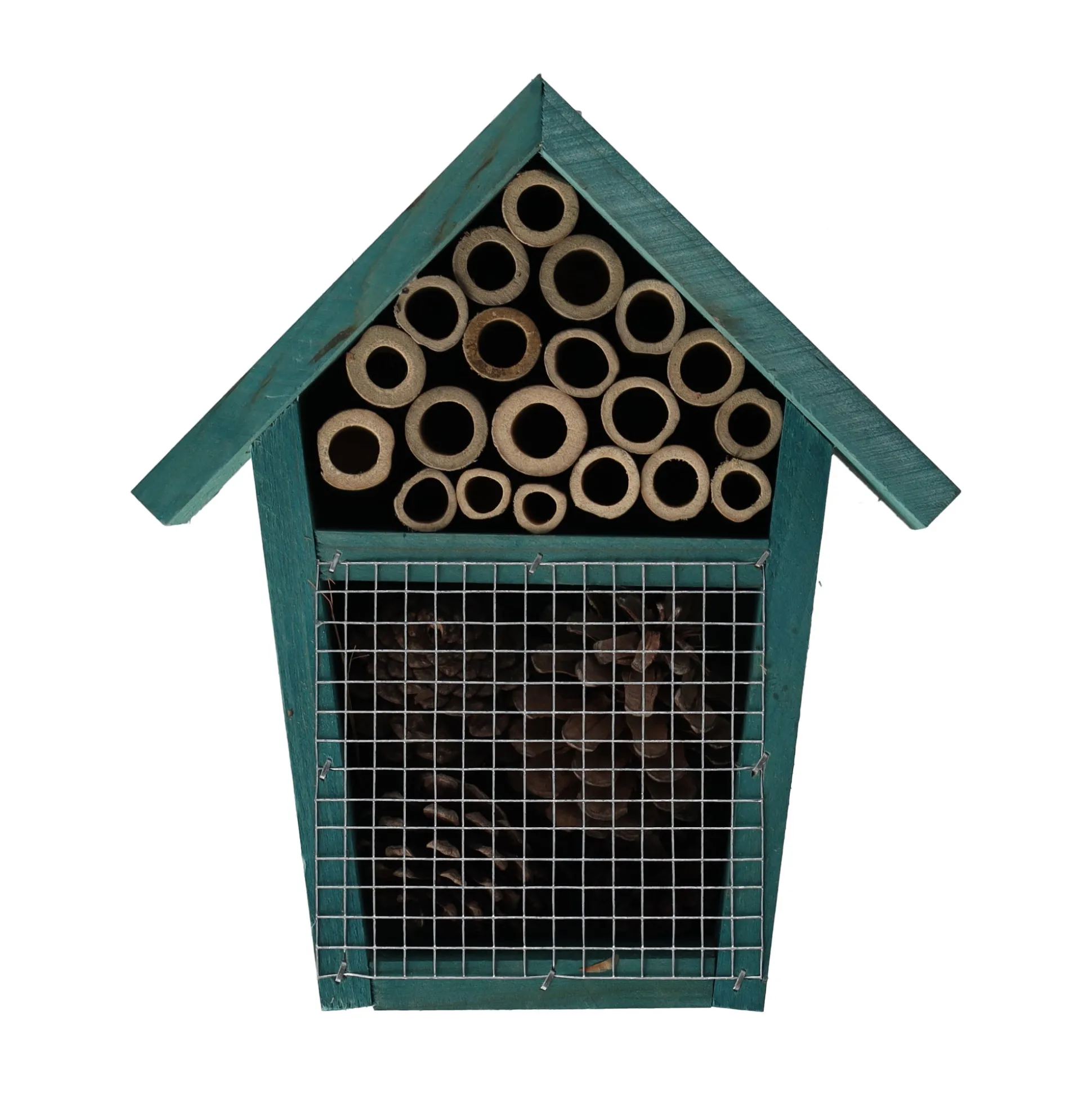 Insectenhotel 18 x 9 x 20 cm ekster kleur