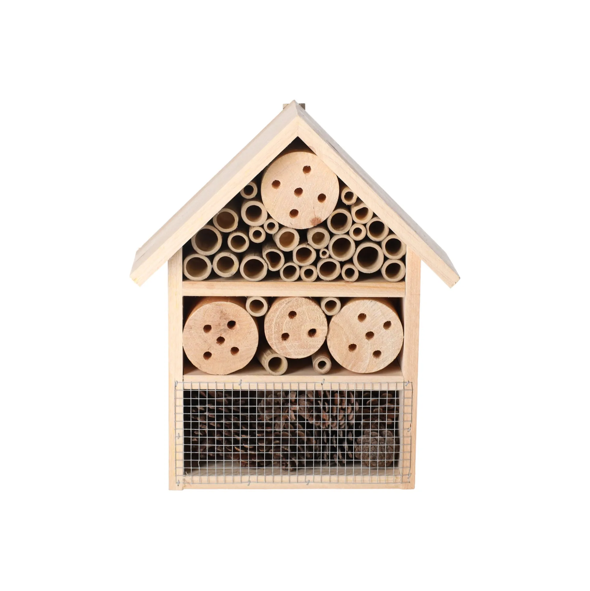 Insectenhotel 25 x 10 x 30 cm roodborst