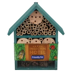Insectenhotel 25 x 10 x 30 cm roodborst kleur