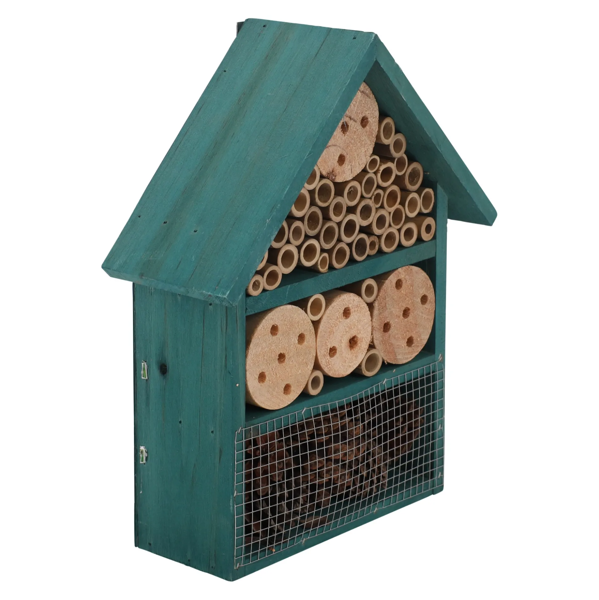 Insectenhotel 25 x 10 x 30 cm roodborst kleur