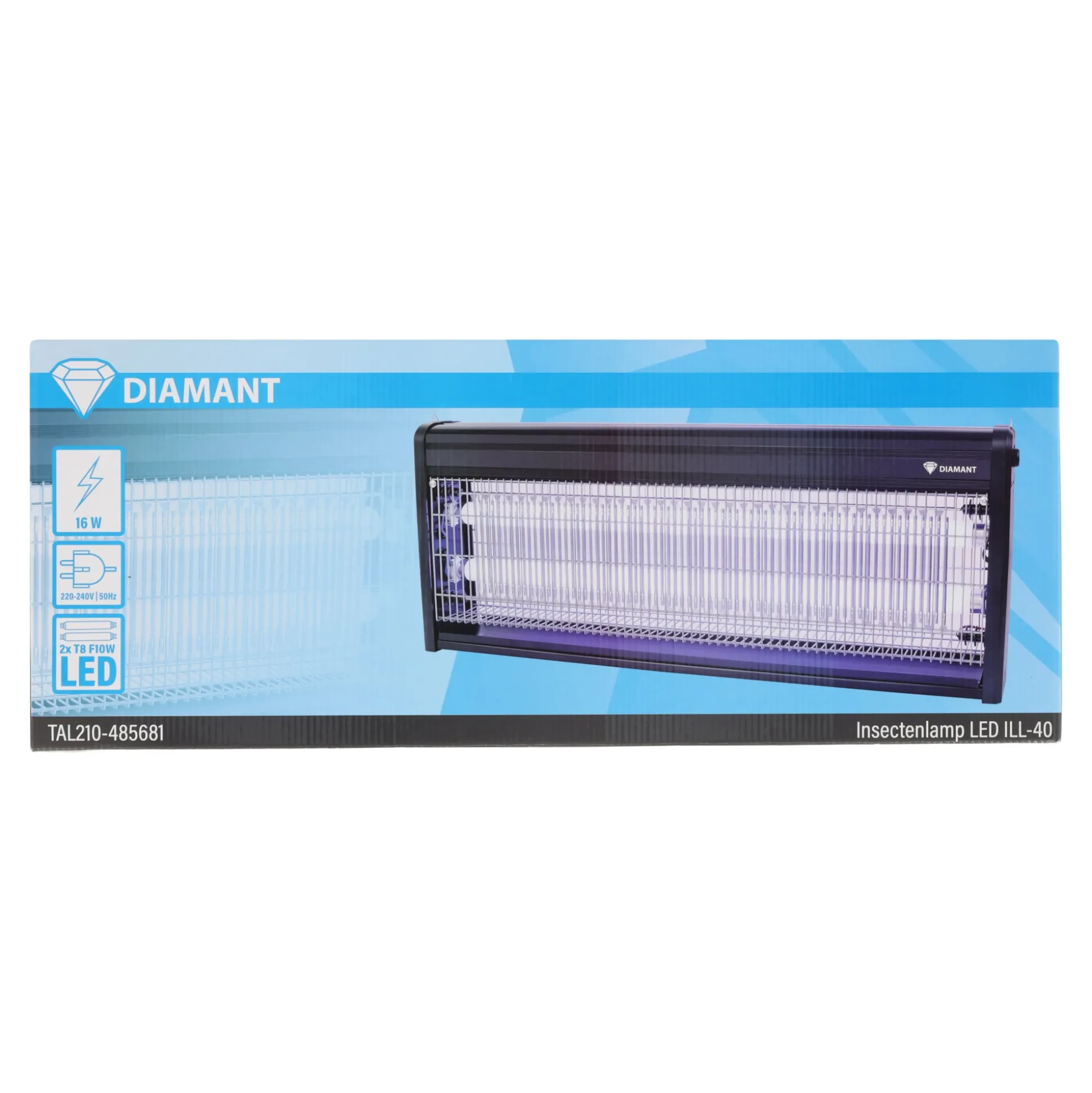 Insectenlamp LED ILL-40 Diamant