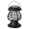 Insectenlamp solar zwart