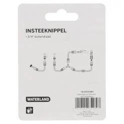 Insteeknippel 3/4" Waterland
