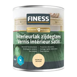 Interieurlak kleurloos 750ml Finess