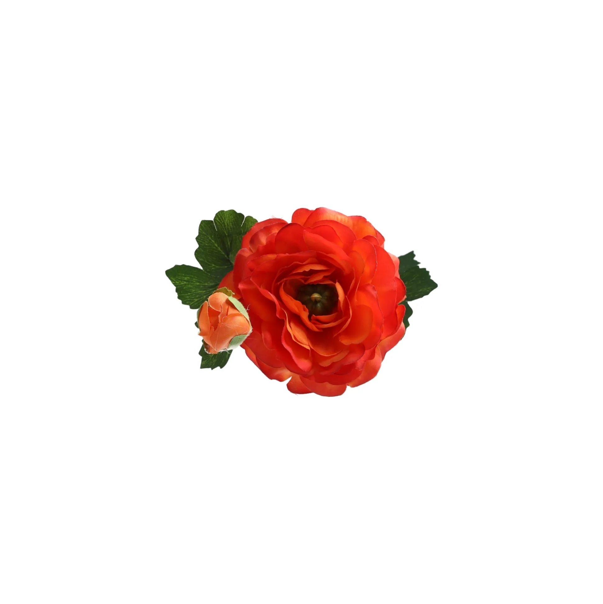 Japanse roos oranje 36 cm